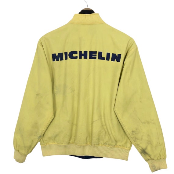 Vintage Michelin Reversible Light Jacket Spell Out Big Logo - Etsy