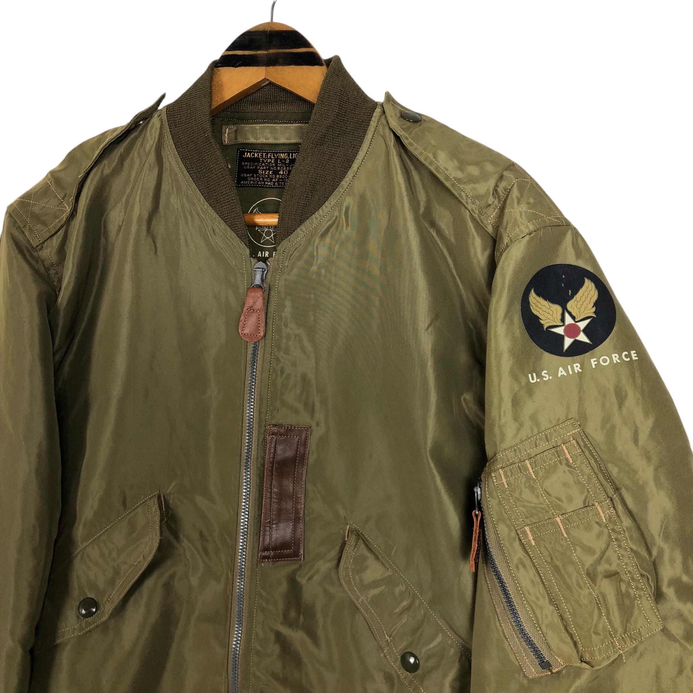 Buzz Rickson's US Air Force L-2 Flight Jacket - Size L - Etsy