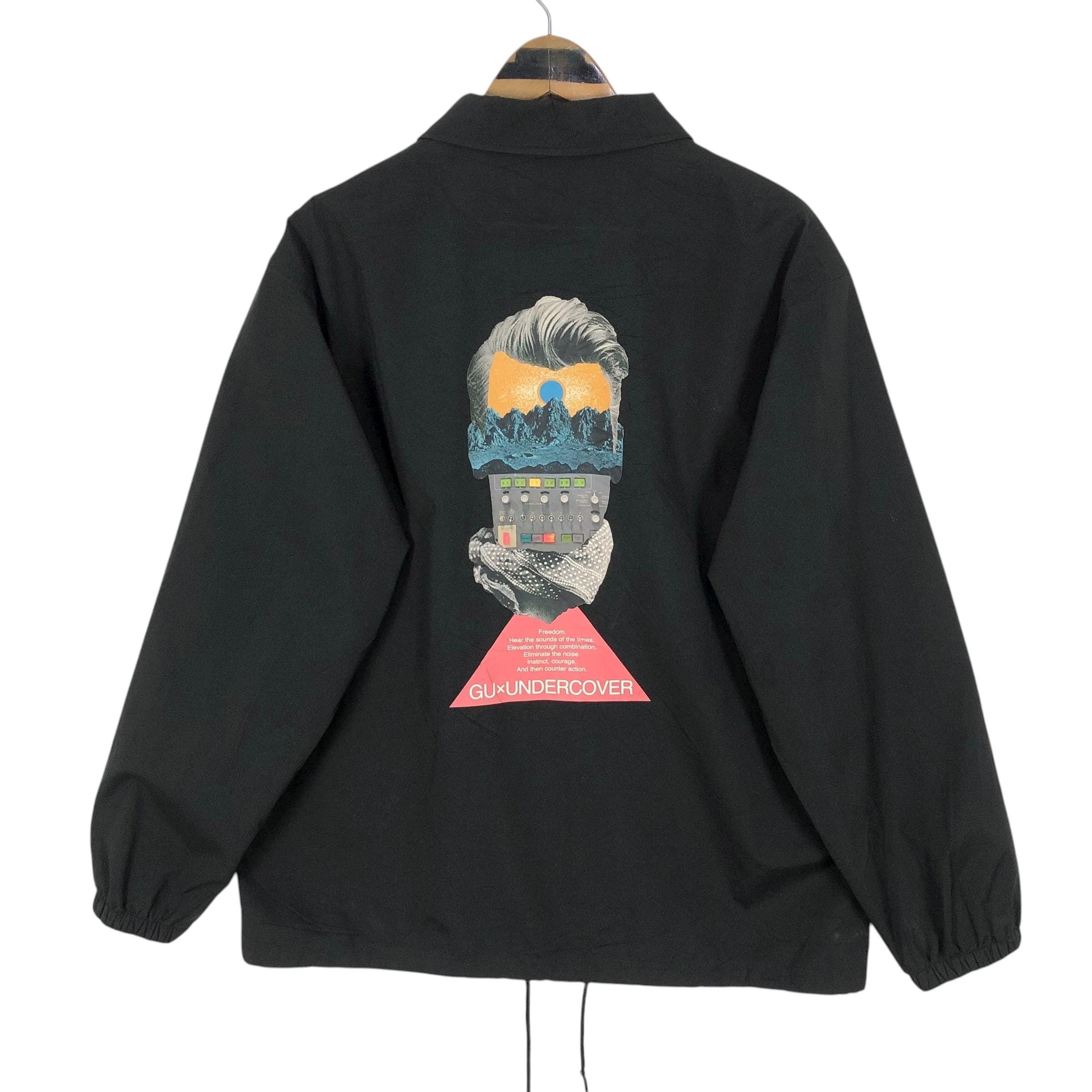 Undercover X GU Freedom Coach Jacket Snap Button Light Jacket Big