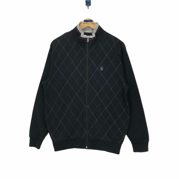 Vintage Gianni Valentino Sweater Track Jacket Etsy Ireland