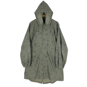 Vintage 90s US Military Issue Night Camouflage Hooded Parka Desert Light Jacket Selma Apparel Corp Button Up Military Streetwear Size M-L