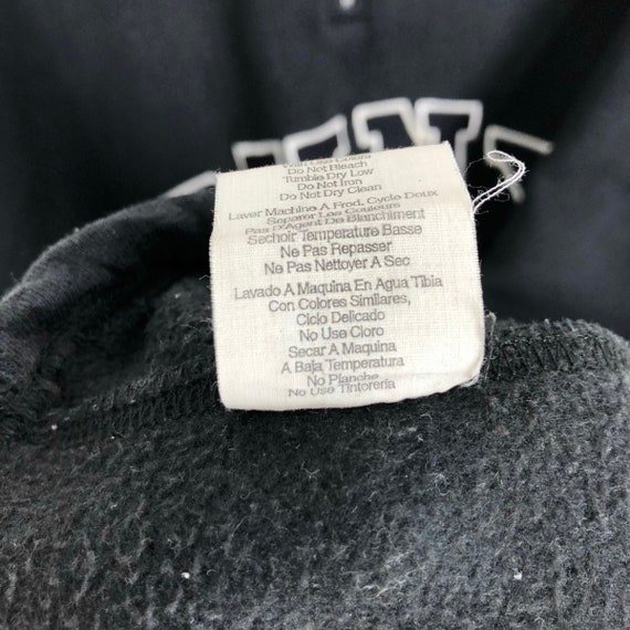 Vintage DKNY Mock Neck sweatshirt Pullover Sweate… - image 8