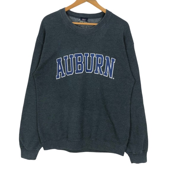 Vintage Auburn University Crewneck Sweatshirt Pullover Big Logo MV Sport NCAA Collegiate Streetwear Size S Etsy UK