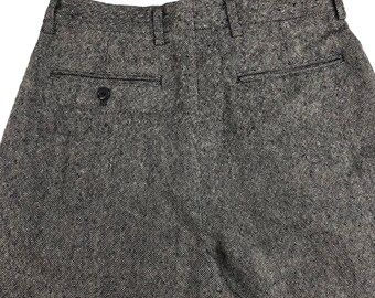 Vintage 80s Tokio Kumagai Wool Trousers Made in Japan Casual Pants