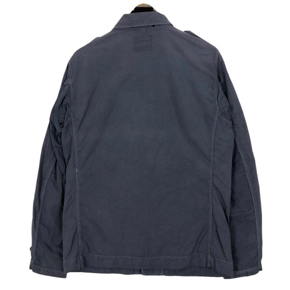 Vintage 90s Stone Island Denims Cotton Jacket Button up Made Vintage 90s Stone Island Denims Cotton Jacket Button up Made