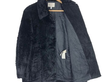 Vintage 90s Armani Jeans Fur Velvet Jacket COD K5K51P1 Vintage 90s Armani Jeans Fur Velvet Jacket COD K5K51P1