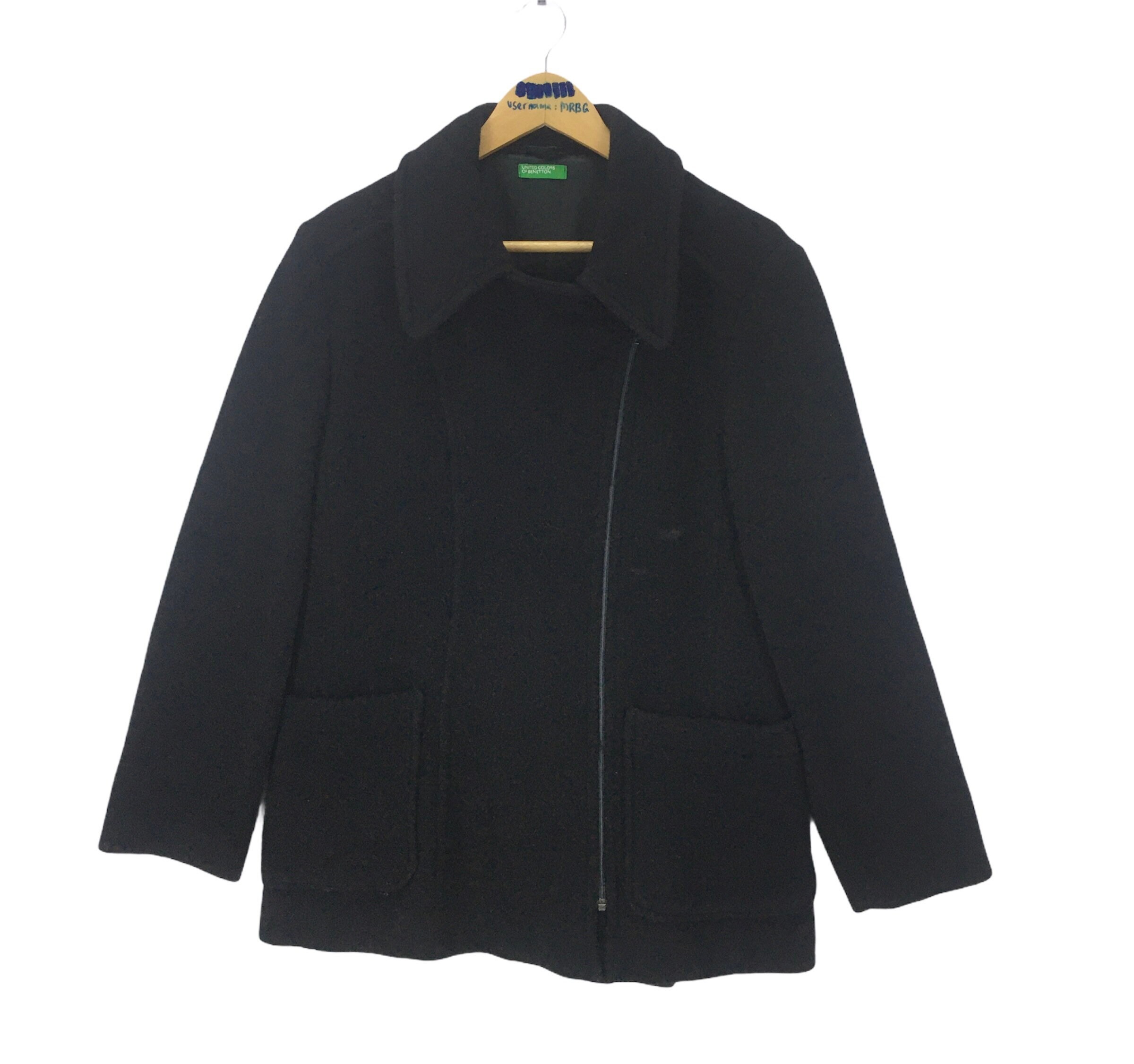 United colors of benetton wool sale coat