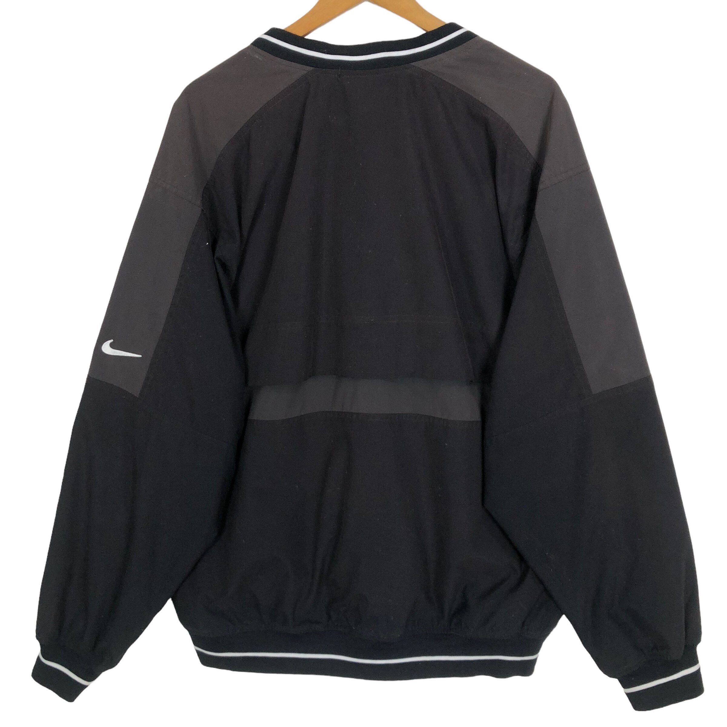 Vintage Nike Golf Swoosh V-neck Windbreaker Sweater Nylon