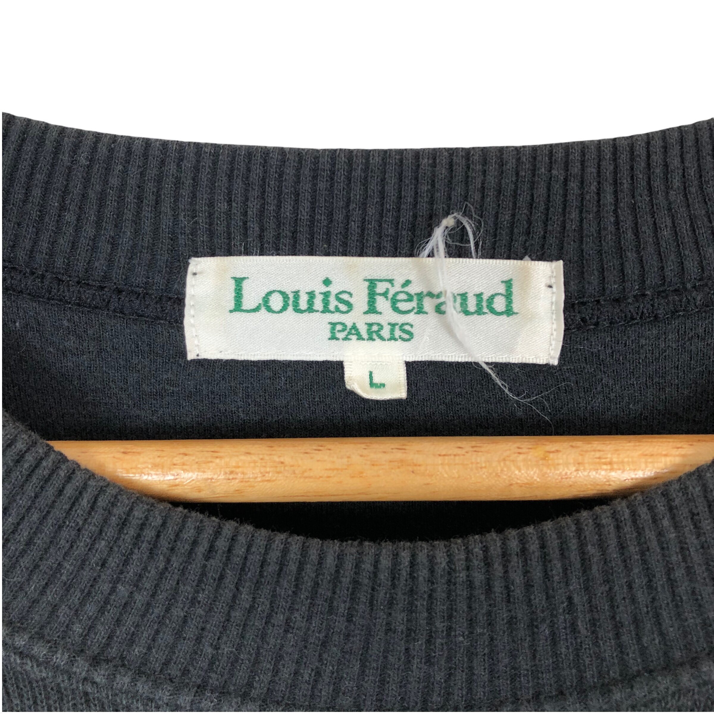 Buy Vintage Louis Féraud Paris Crewneck Sweatshirt Pullover Big Online in  India 