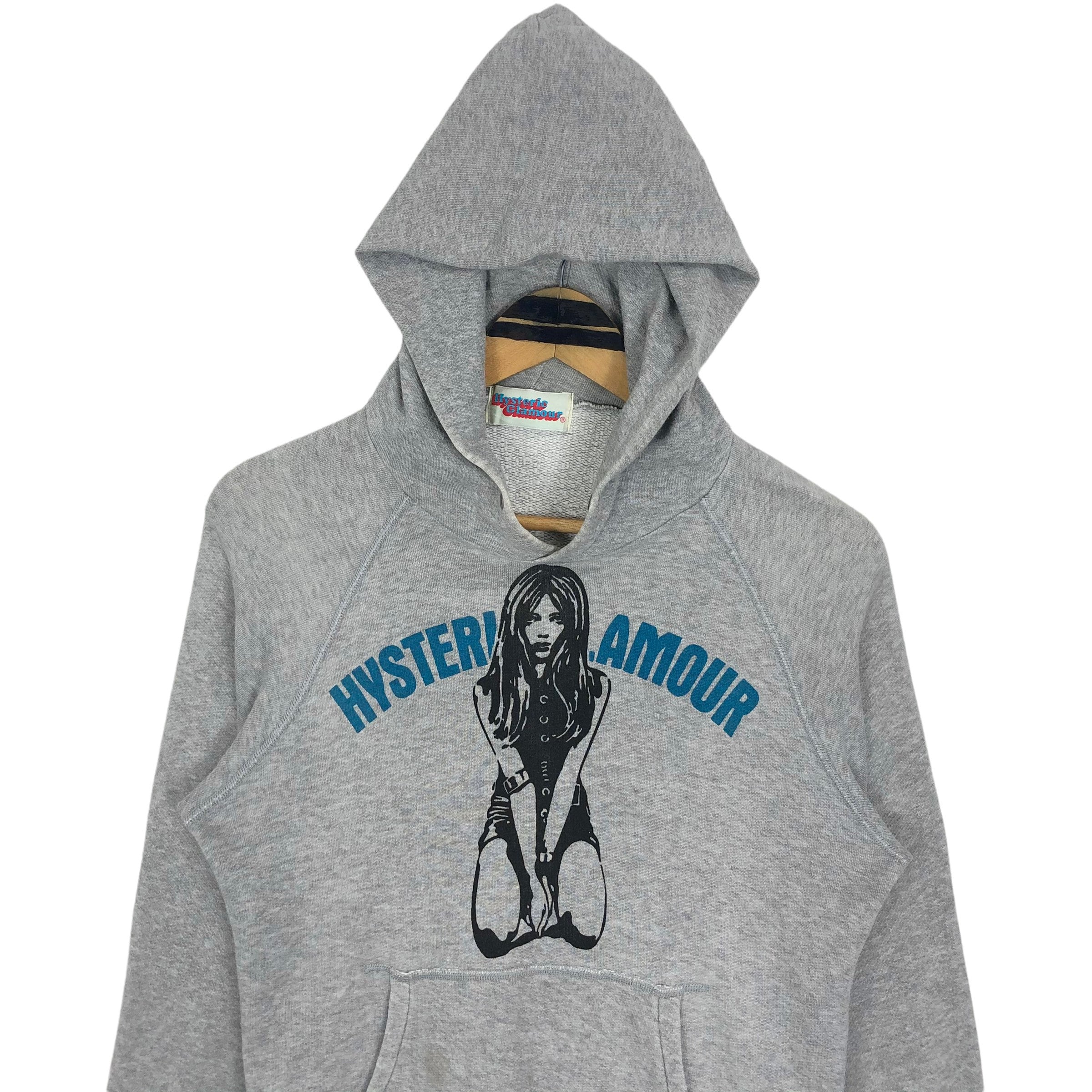 Vintage Hysteric Glamour Hoodie Pullover Sweatshirt Big Logo Vintage Hysteric Glamour Hoodie Pullover Sweatshirt Big Logo