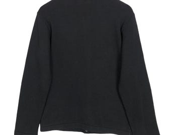 Vintage Agnes B Homme Snap Button Sweater - Made in Japan Size S