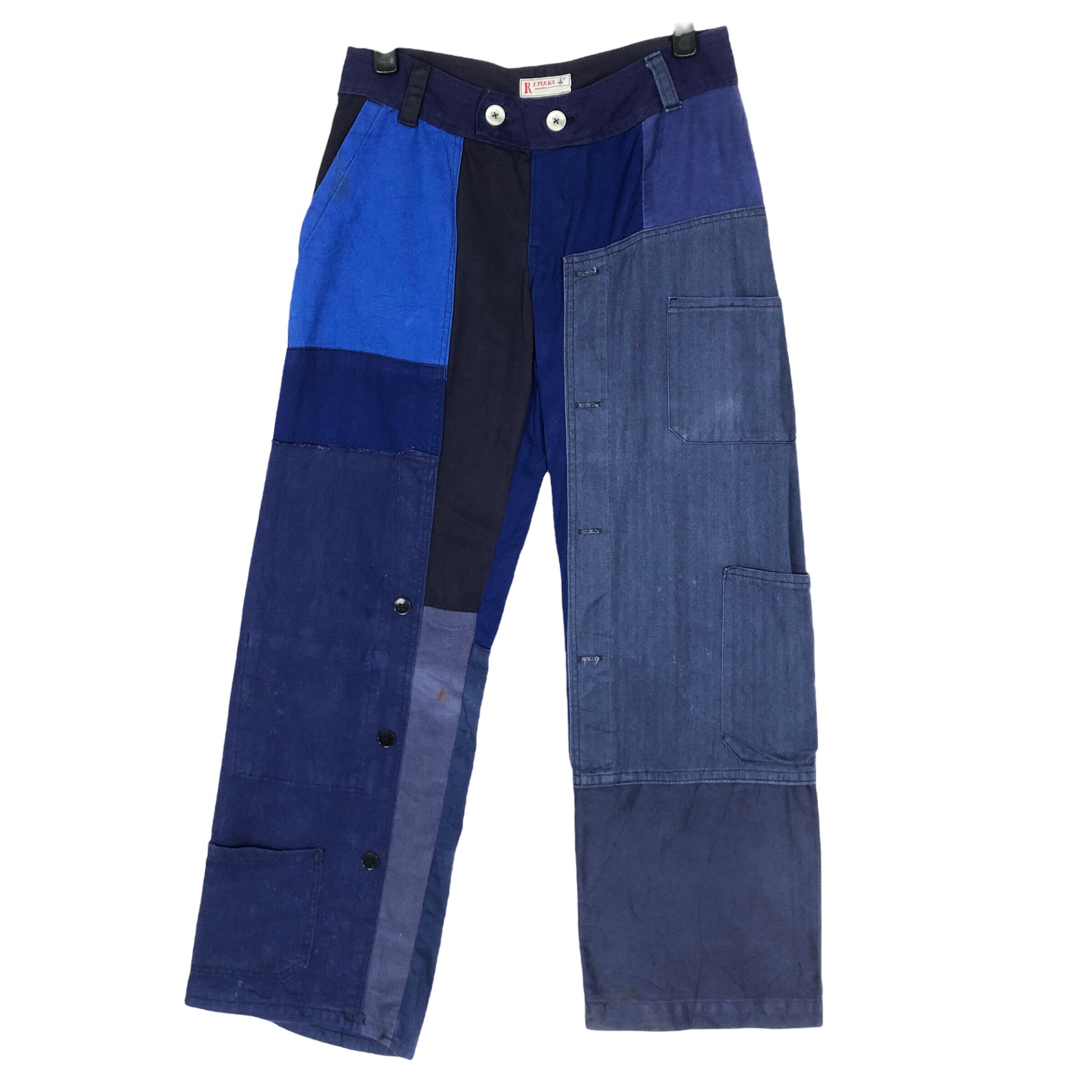 HR Market Patchwork Pants: Japanese Streetwear, Size 30 - Etsy