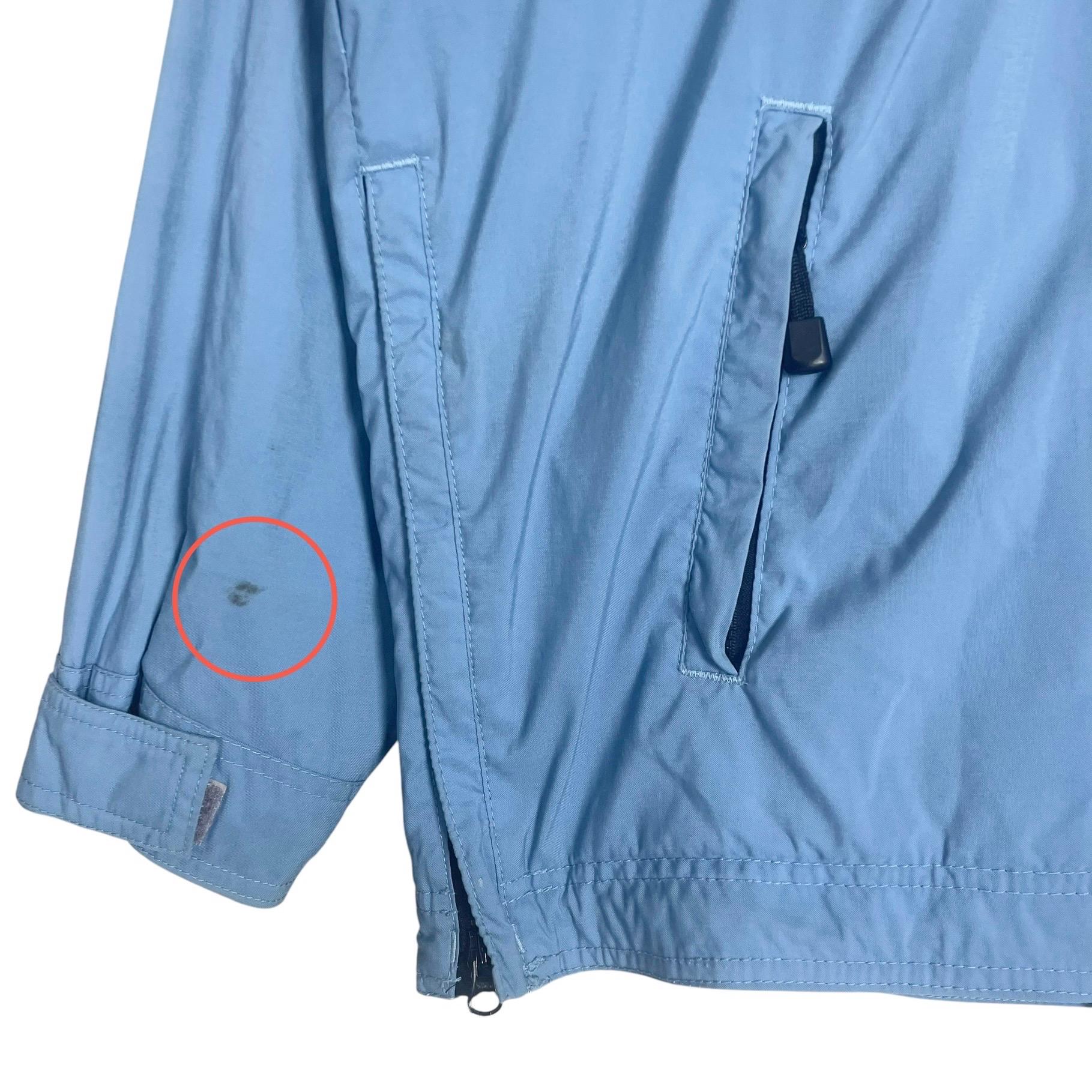 Vintage 90s Ocean Pacific Anorak Jacket: Embroidered Logo, Light