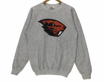 Vintage University Of Oregon State Beavers Sweatshirt NCAA Collegiate