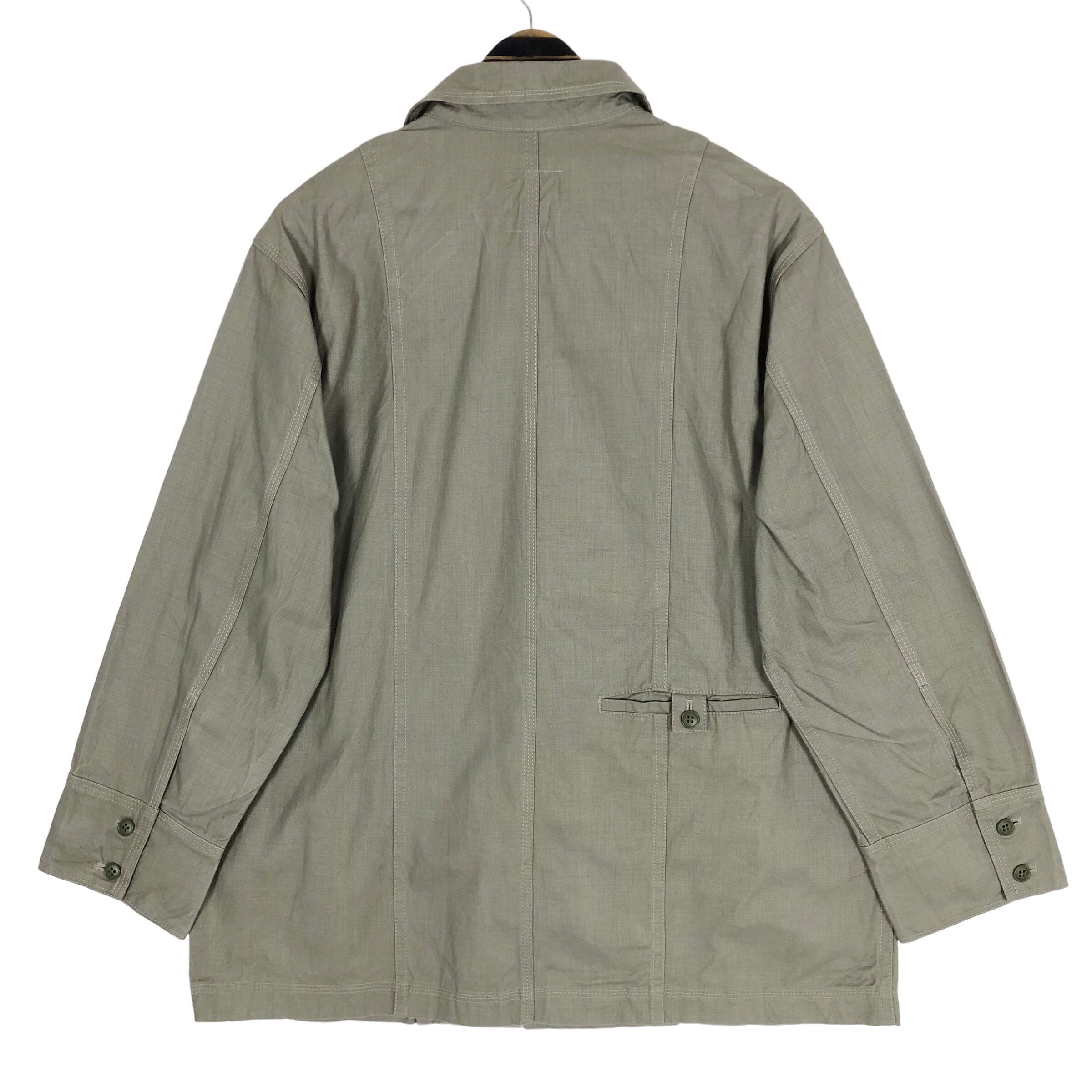 Vintage 90s Hai Sporting Gear Cotton Canvas Button up Light