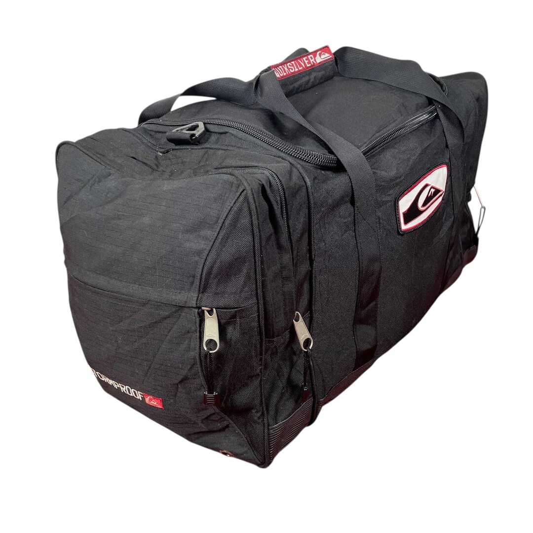 Vintage 90s 00s Quiksilver Australia Stormproof Duffel Bag Big