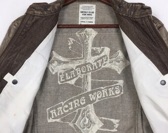Vintage Nicole Club for Men Denim Jacket - Etsy