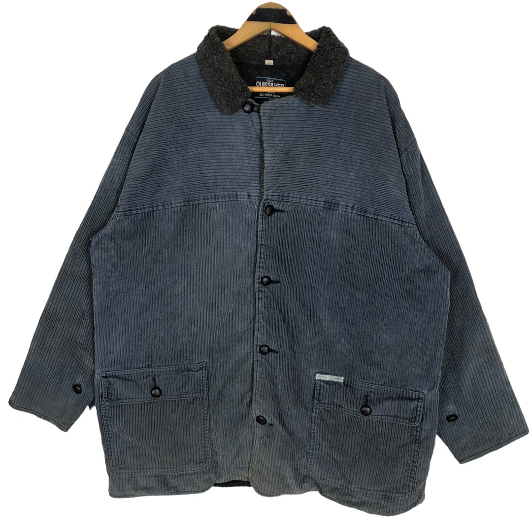 80s 90s QUIKSILVER シンサレート スキージャケット ビンテージ Vintage Quicksilver Surfing Novelty Print Jacket 80s 90s