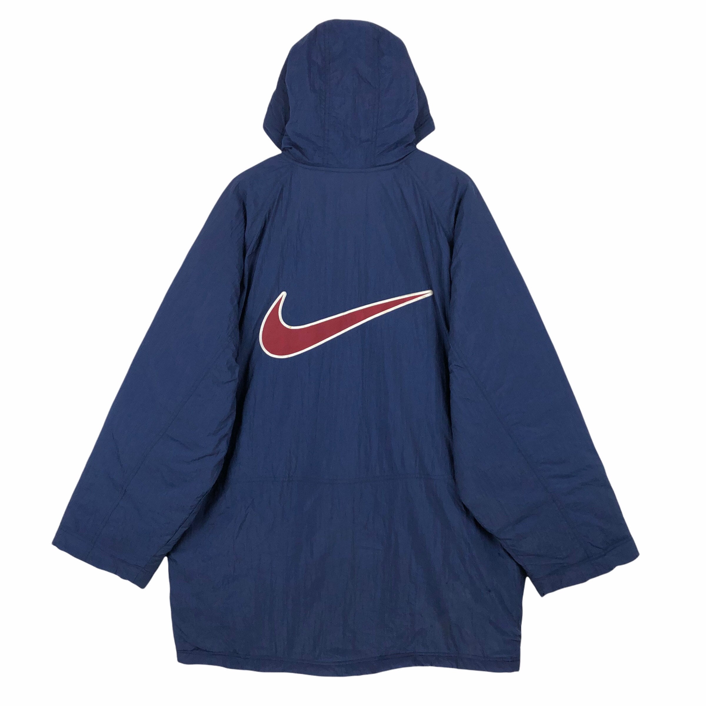 Vintage 90s Nike Swoosh Warmer Jacket Winter Jacket Hoodie Vintage 90s Nike Swoosh Warmer Jacket Winter Jacket Hoodie