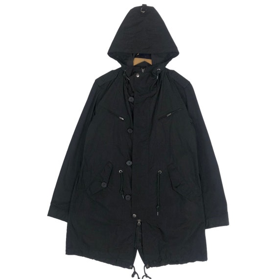 Vintage Final Home 2010 S/S Fishtail Parka Light Jacket Nylon 