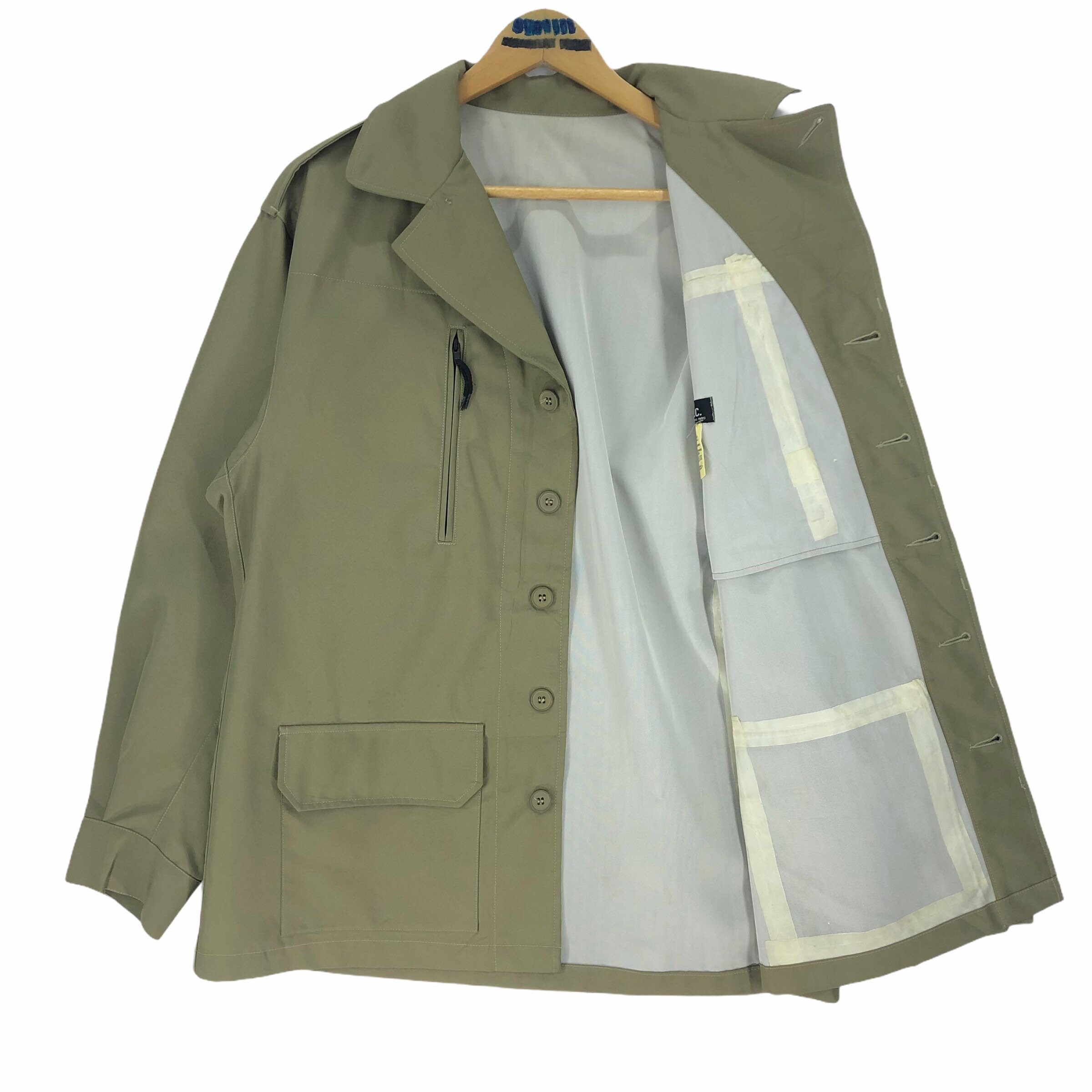 ジャケット・アウター 2000S VINTAGE A.P.C. COTTON FIELD JACKET American Retro M65 Field Jacket Men's Cotton Multi Pocket