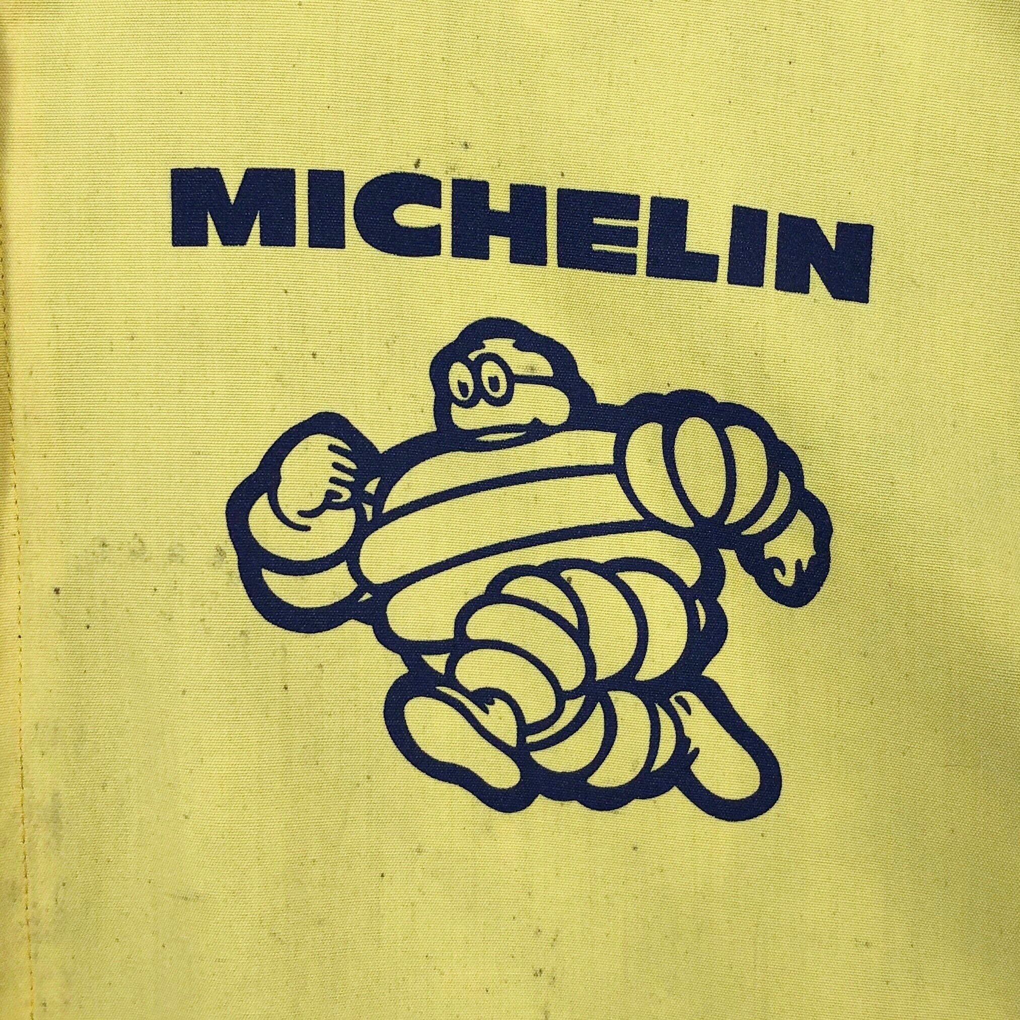 Vintage Michelin Reversible Jacket: Embroidered Big Logo, Size S 