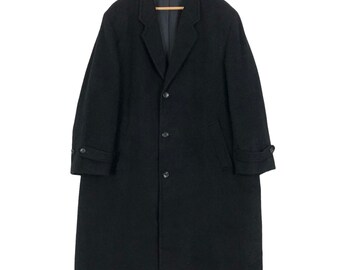 Vintage 90s Comme Des Garcons Homme Wool Overcoat: Japanese