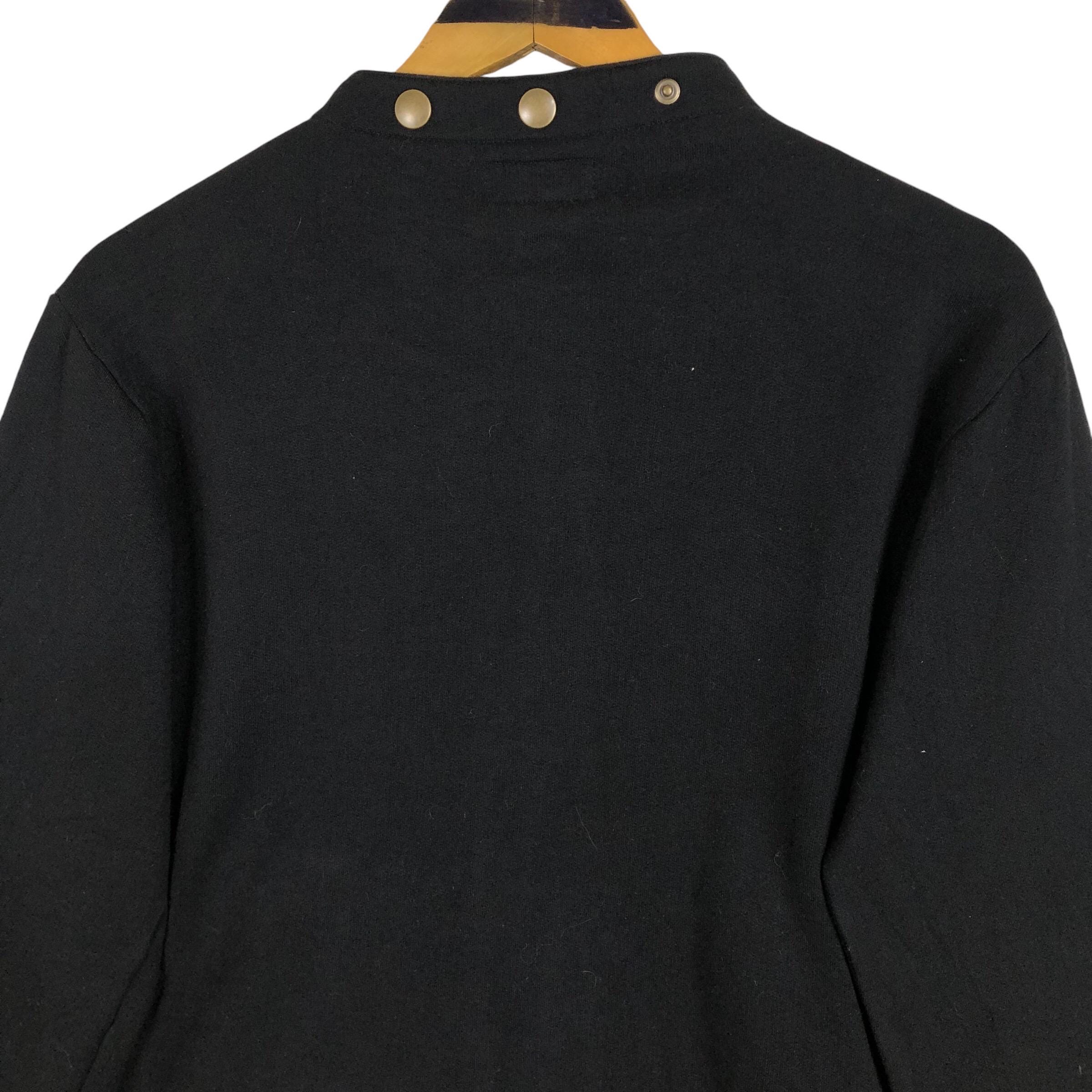 Vintage Agnes B Homme Snap Button Sweatshirt Jacket - Size S - Etsy