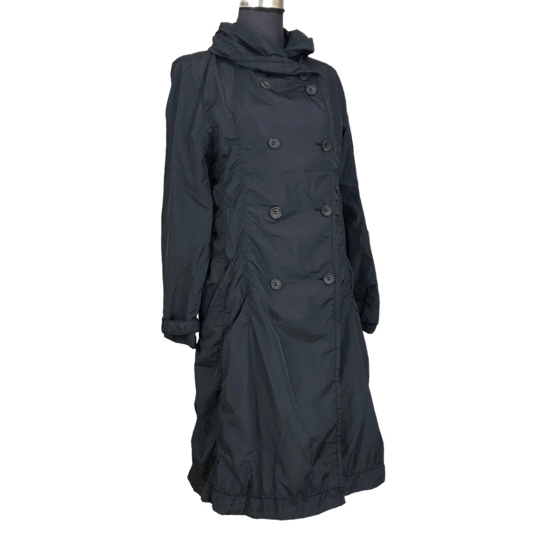 Vintage Issey Miyake 2006 A/W Nylon Parka Double Breasted Vintage Issey Miyake 2006 A/W Nylon Parka Double Breasted