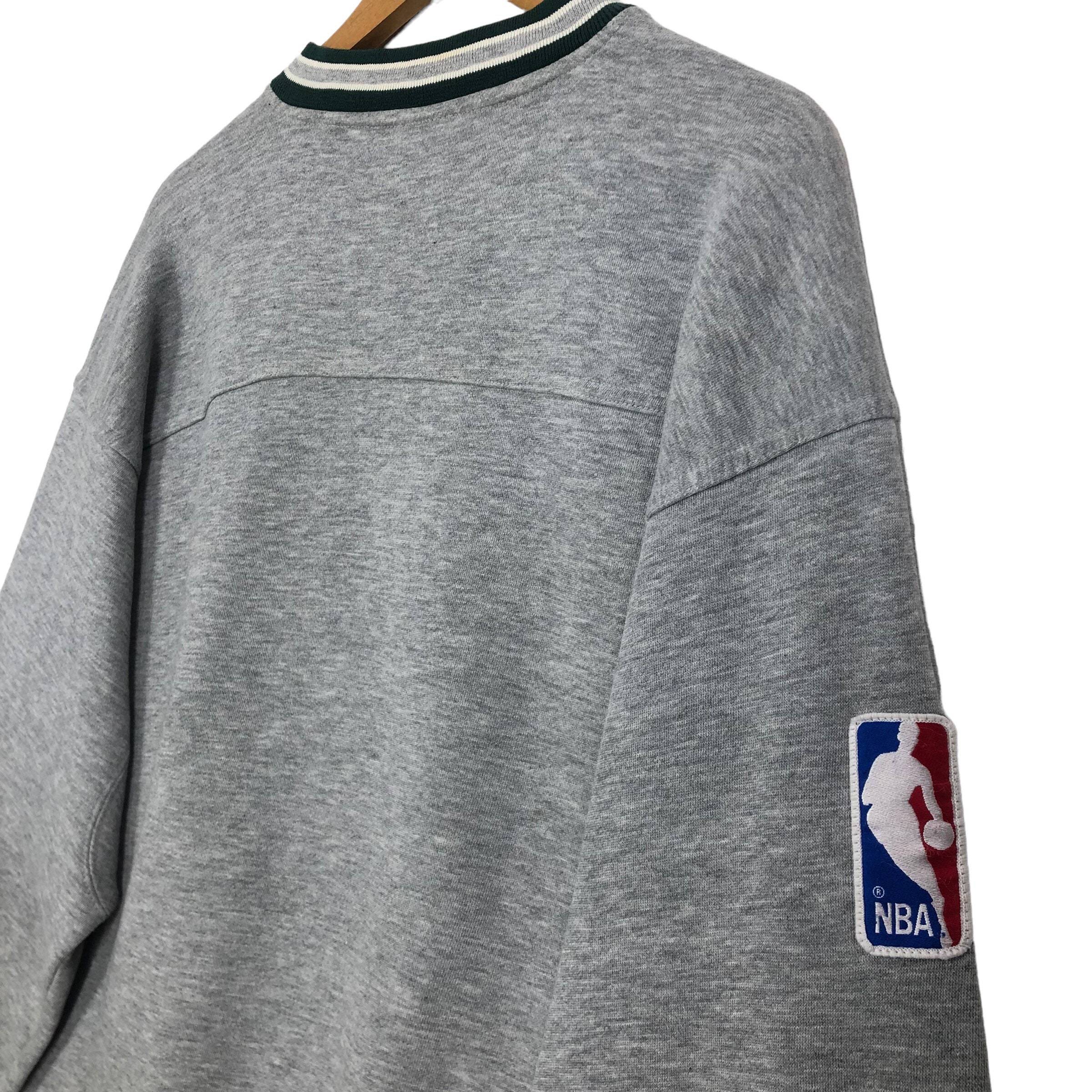 Vintage 90s Seattle Sonics NBA Crewneck Sweatshirt. Made in The USA