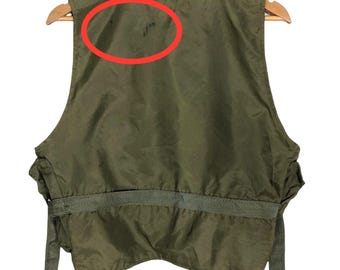 Vintage 90s US Air Force Tactical Vest: Small Logo Streetwear