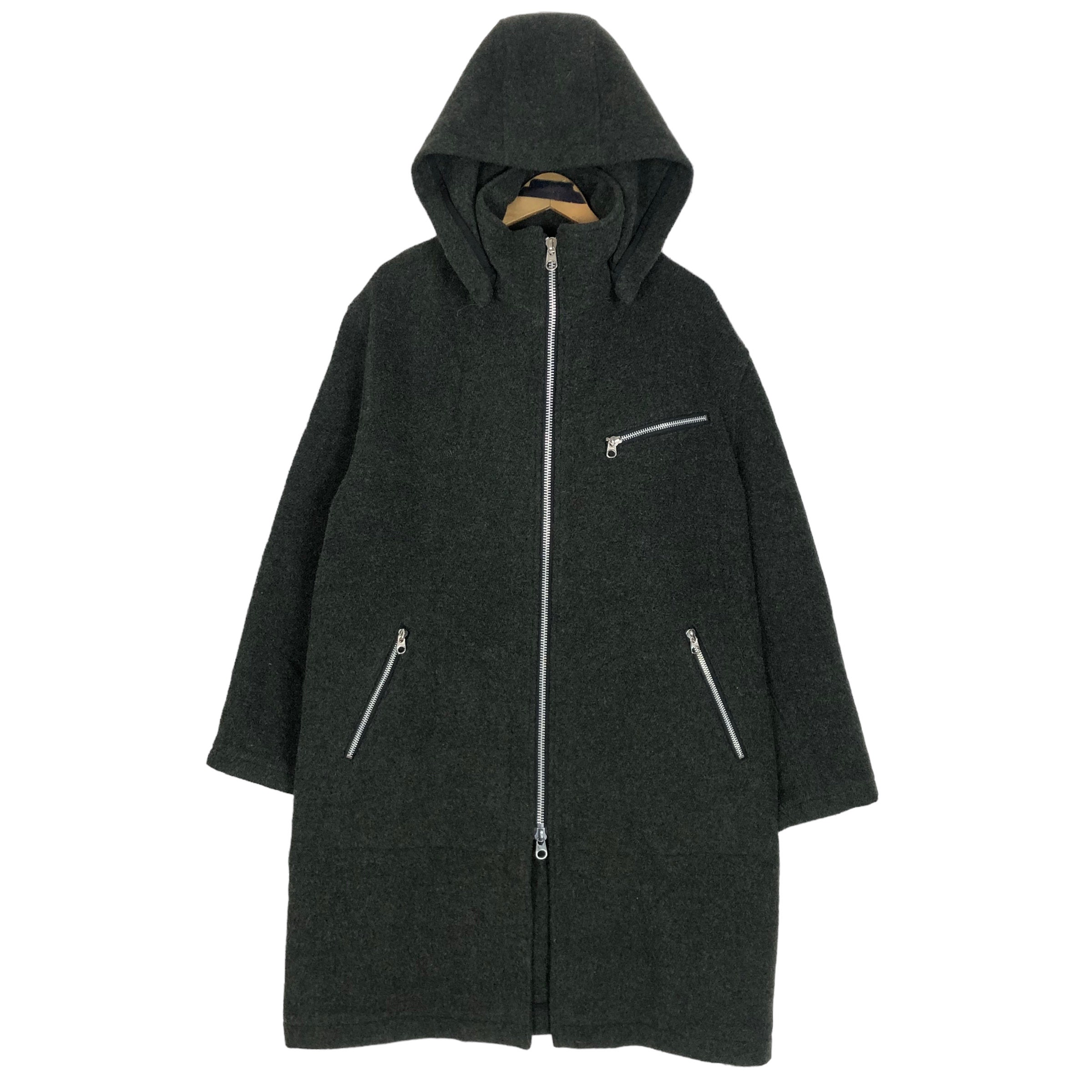 マリス。 h.NAOTO x hide 「DOUBLE H」 Jacket LI/RYCANVAS DOUBLE FRONT JACKET – THE SHOP YOHJI YAMAMOTO