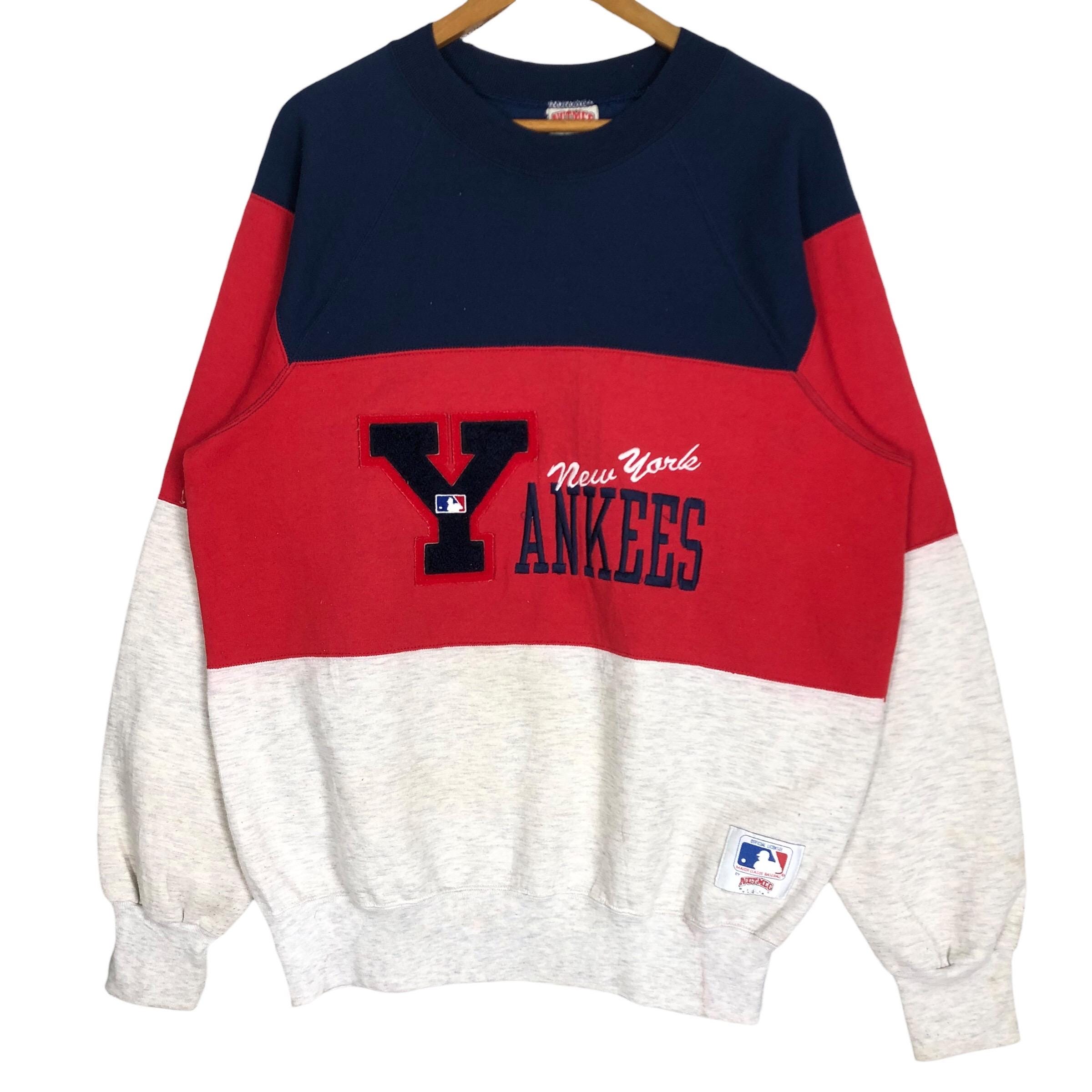 Vintage 90s MLB New York Yankees Crewneck Sweatshirt Pullover