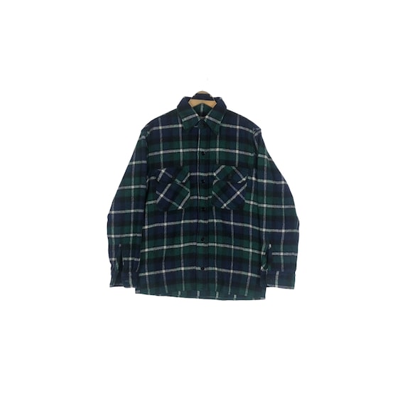 美品 GREENCLOTHING WOOL FLANNEL SHIRTS image-7a38da83-f474-4f27-bca7-