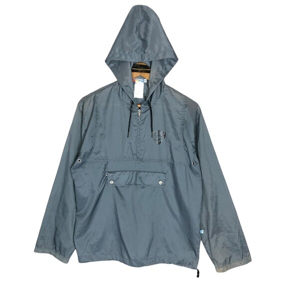 Vintage 90s Roxy Quiksilver Anorak Windbreaker: Hooded Nylon 