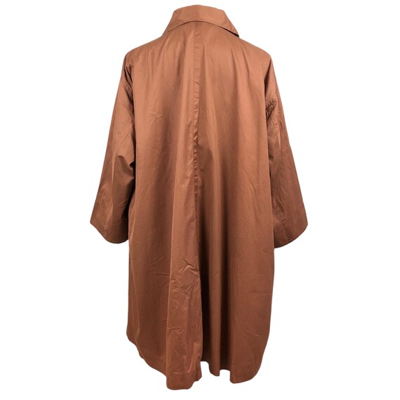 Vintage 80s Issey Miyake Permanente Windcoat Car … - image 10