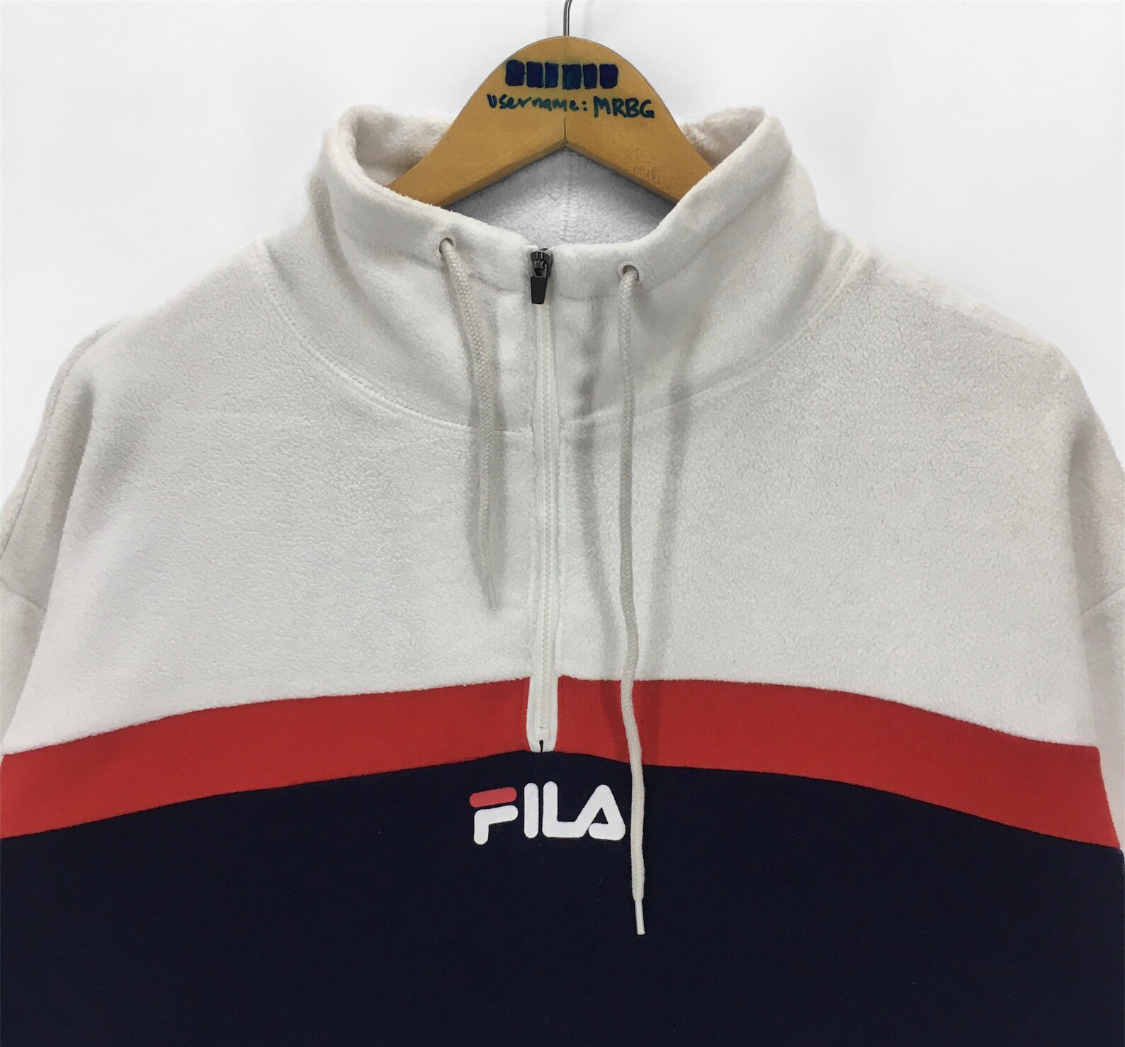 Vintage Fila Fleece Sweatshirt - Etsy