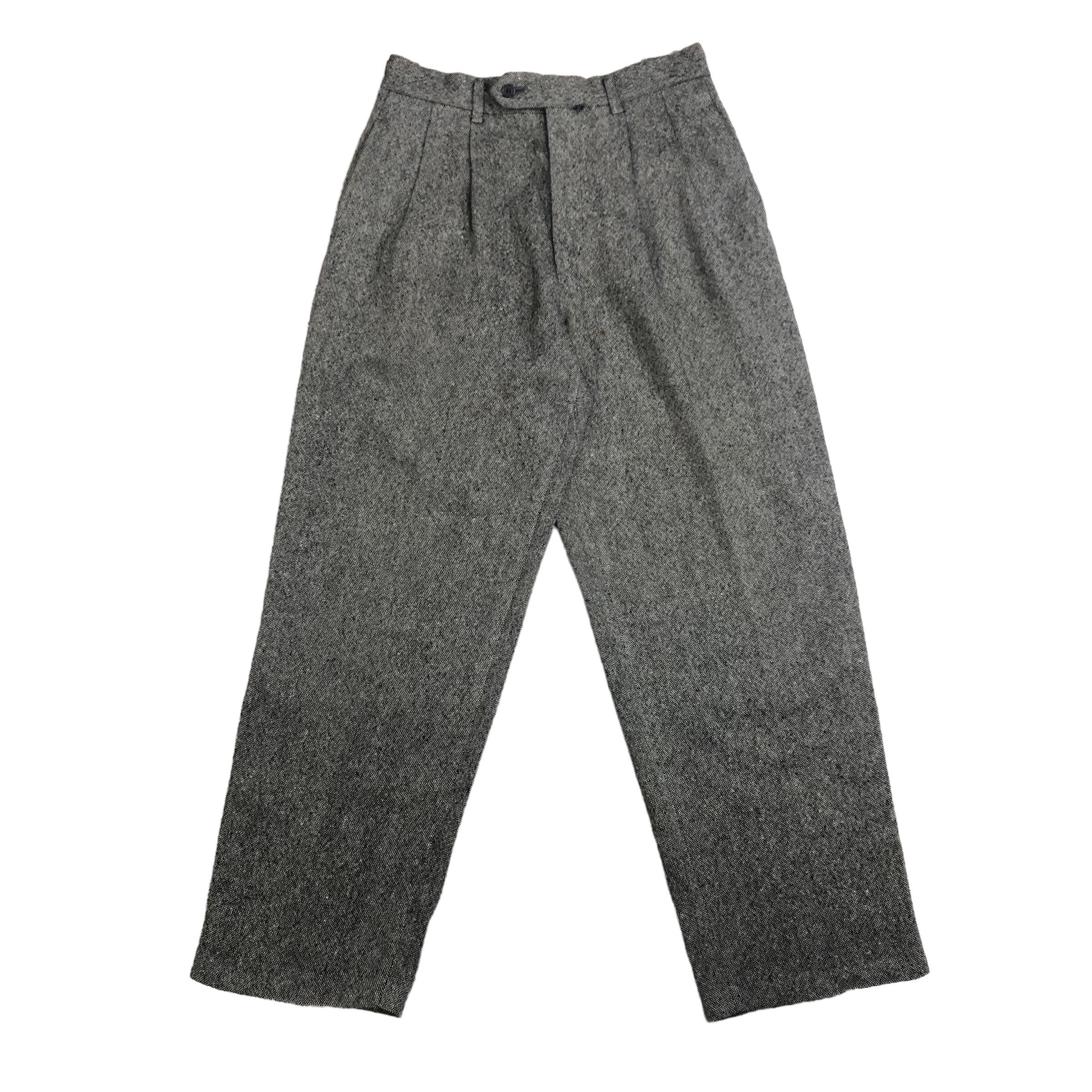 Vintage 80s Tokio Kumagai Wool Trousers Made in Japan Casual Pants