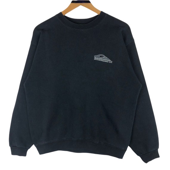 Vintage Quiksilver Boardriding Company Crewneck sudadera hecha en Japon Jersey gran logotipo Surfwear Quiksilver Australia Streetwear Tamano M Etsy Mexico