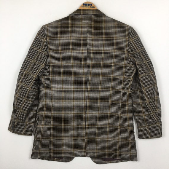 Authentic Daks Checkered Blazer - image 3