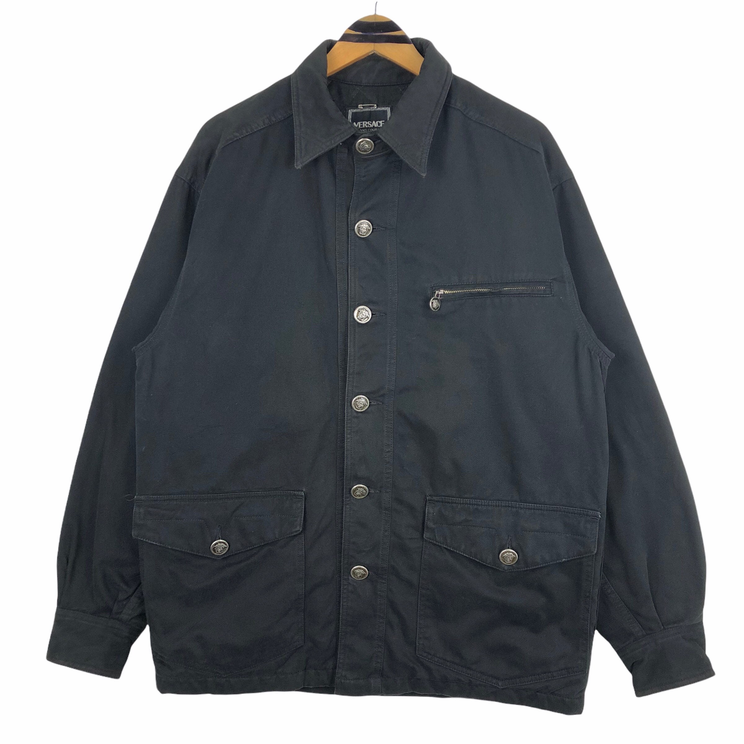 Vintage Versace Jeans Couture Ittierre Spa Gianni Worker Jacket Vintage Versace Jeans Couture Ittierre Spa Gianni Worker Jacket