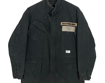 Wtaps Extreme Prejudice Military Style Jacket Size Small Made in