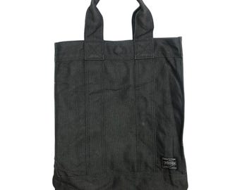 Vintage Porter Japan Denim Tote Bag - Yoshida Company - Etsy UK