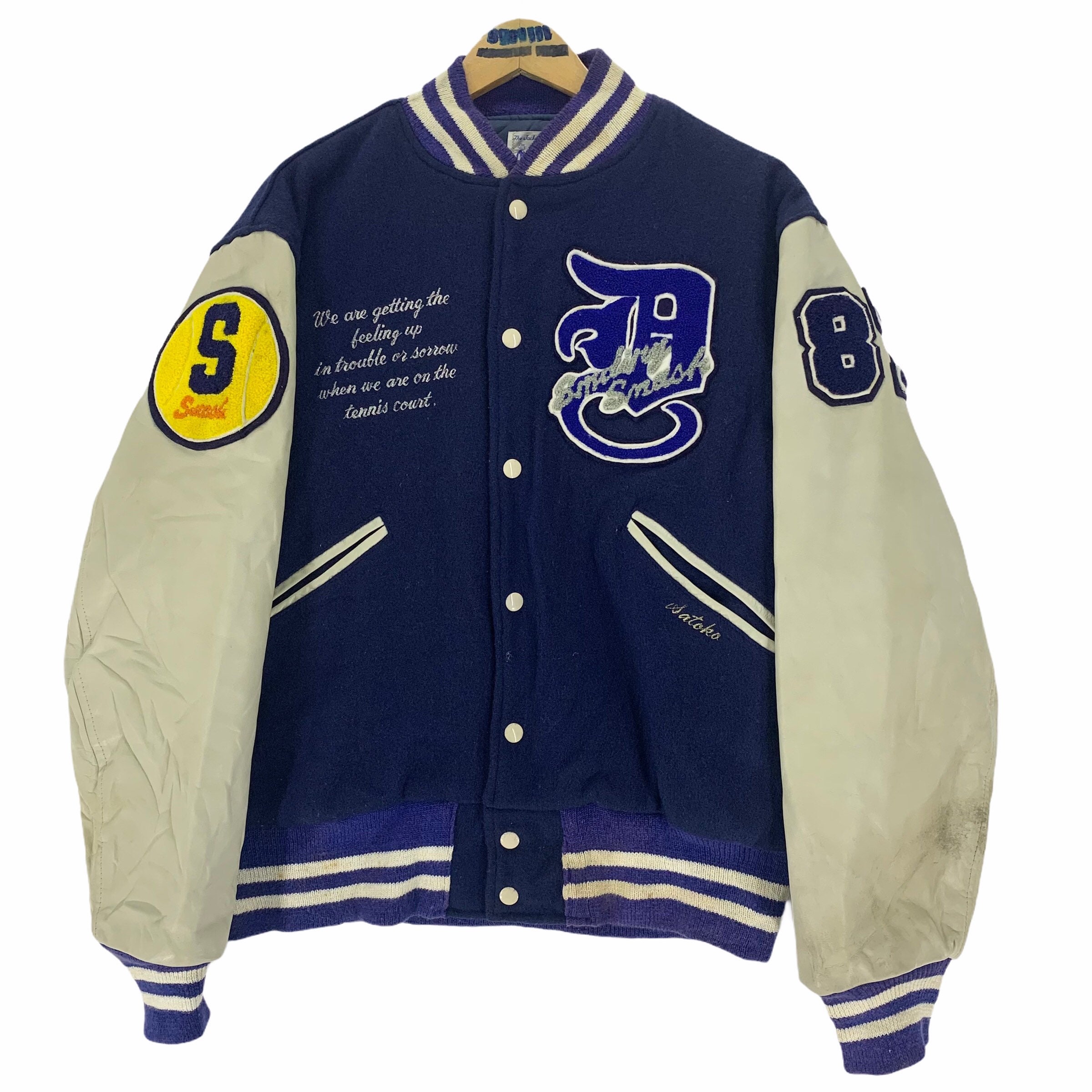Vintage 50s Dokkyo University Baseball Club Smash Wool