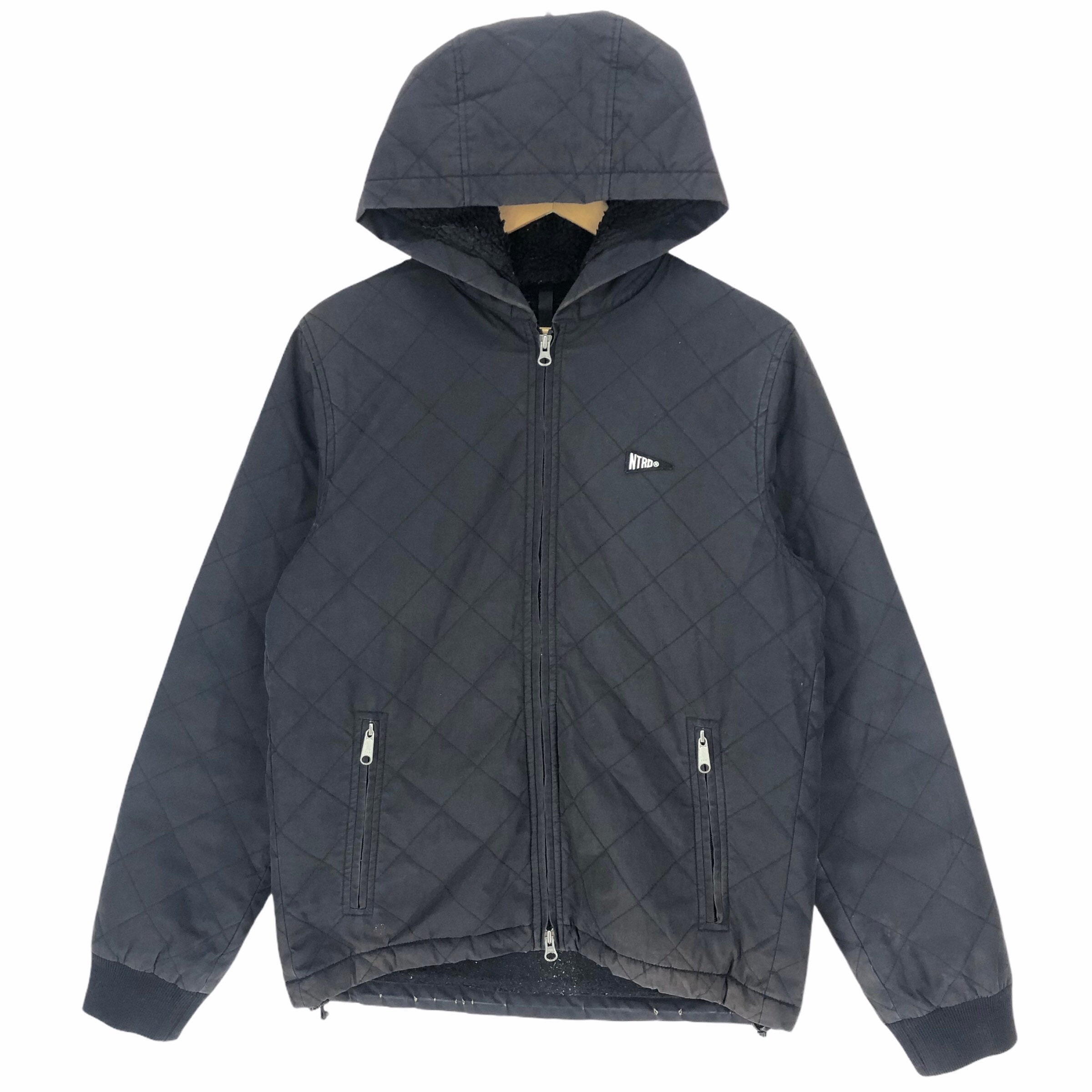 Nitraid Quilted Jacket Hoodie Puffer Jacket Zip up Sweater - Etsy