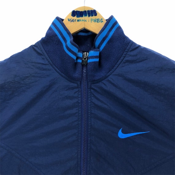 Vintage 90’s Nike Swoosh Raincoat Windbreaker Jac… - image 7