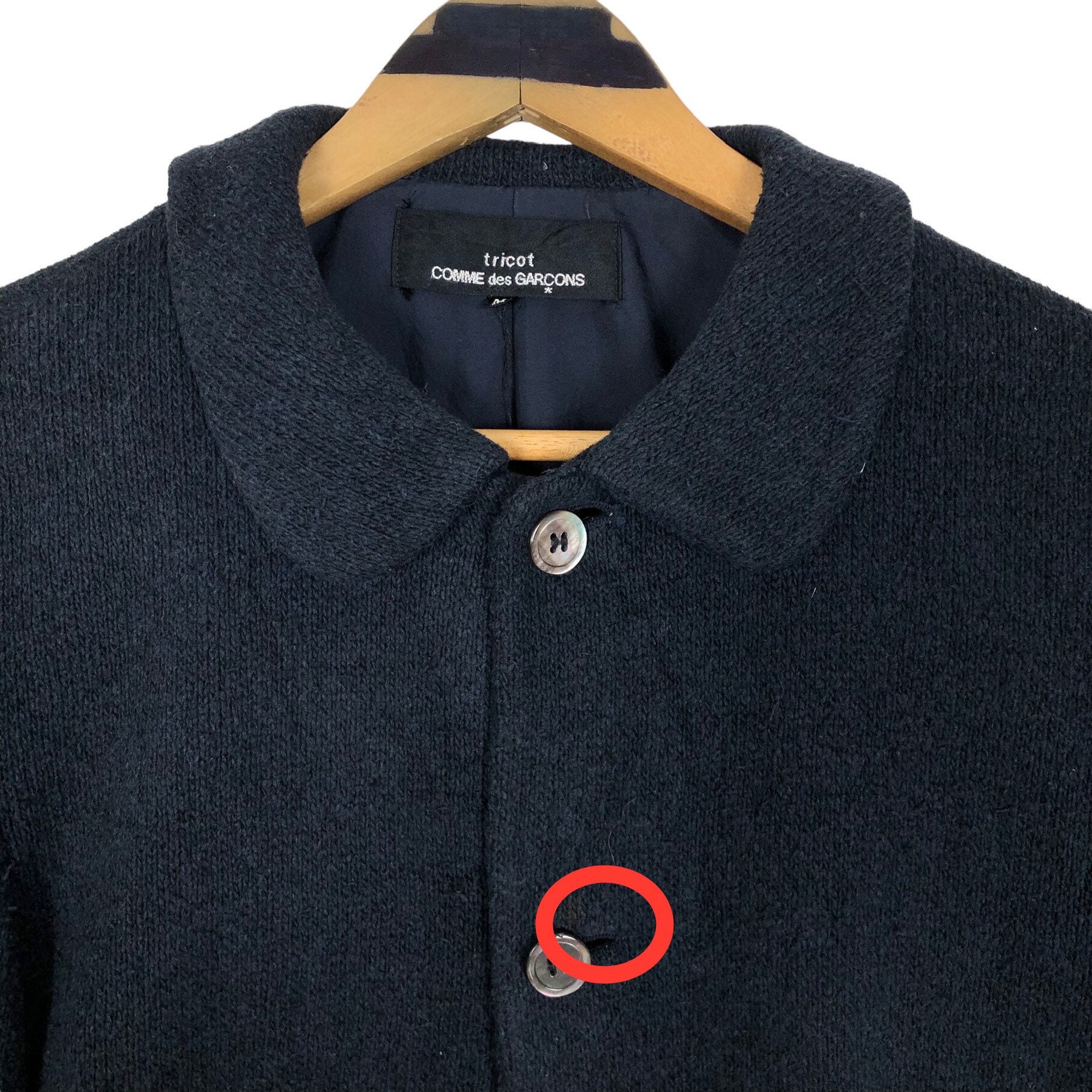 Vintage Tricot Comme Des Garcons 2000 S/S Knitted Light
