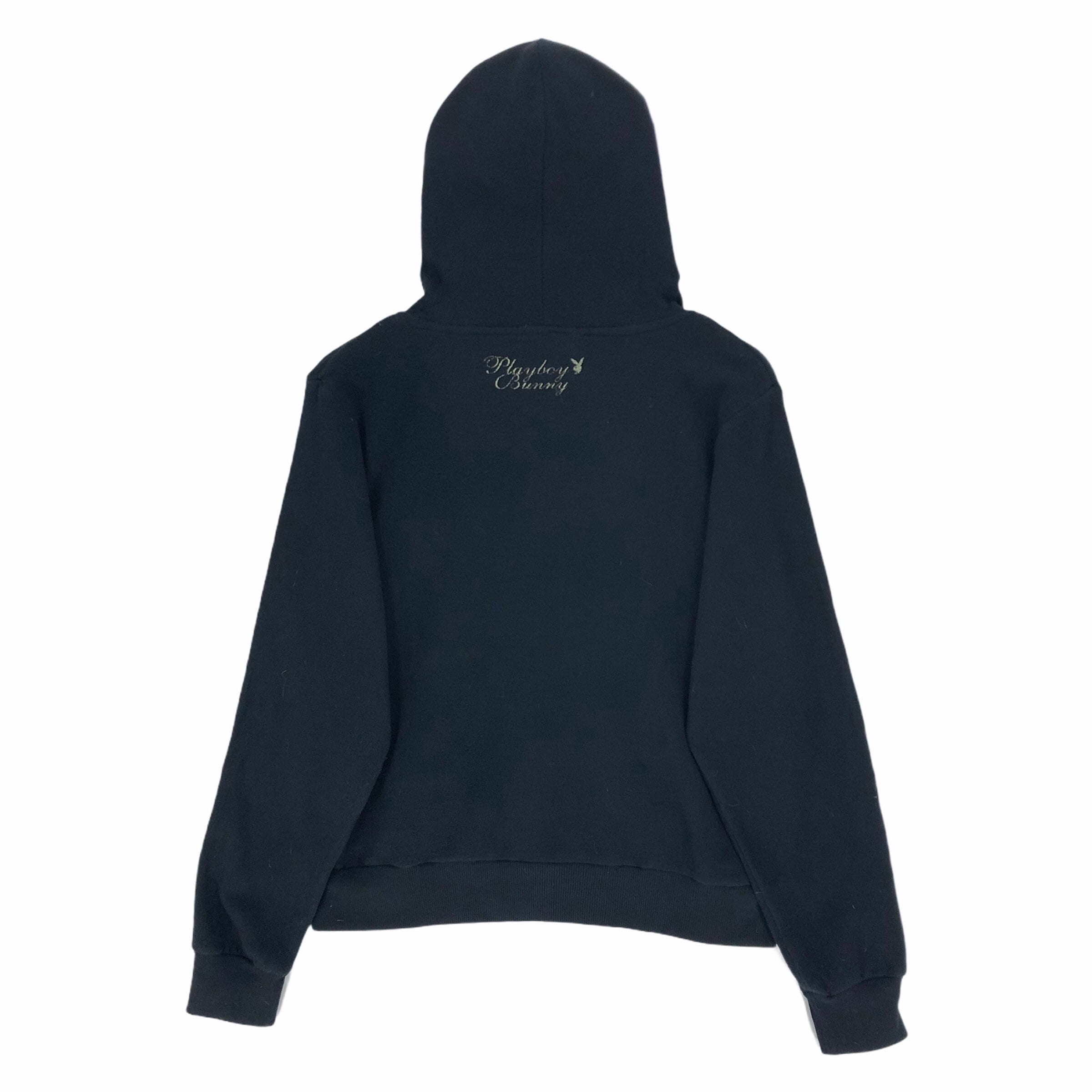 white playboy zip up hoodie