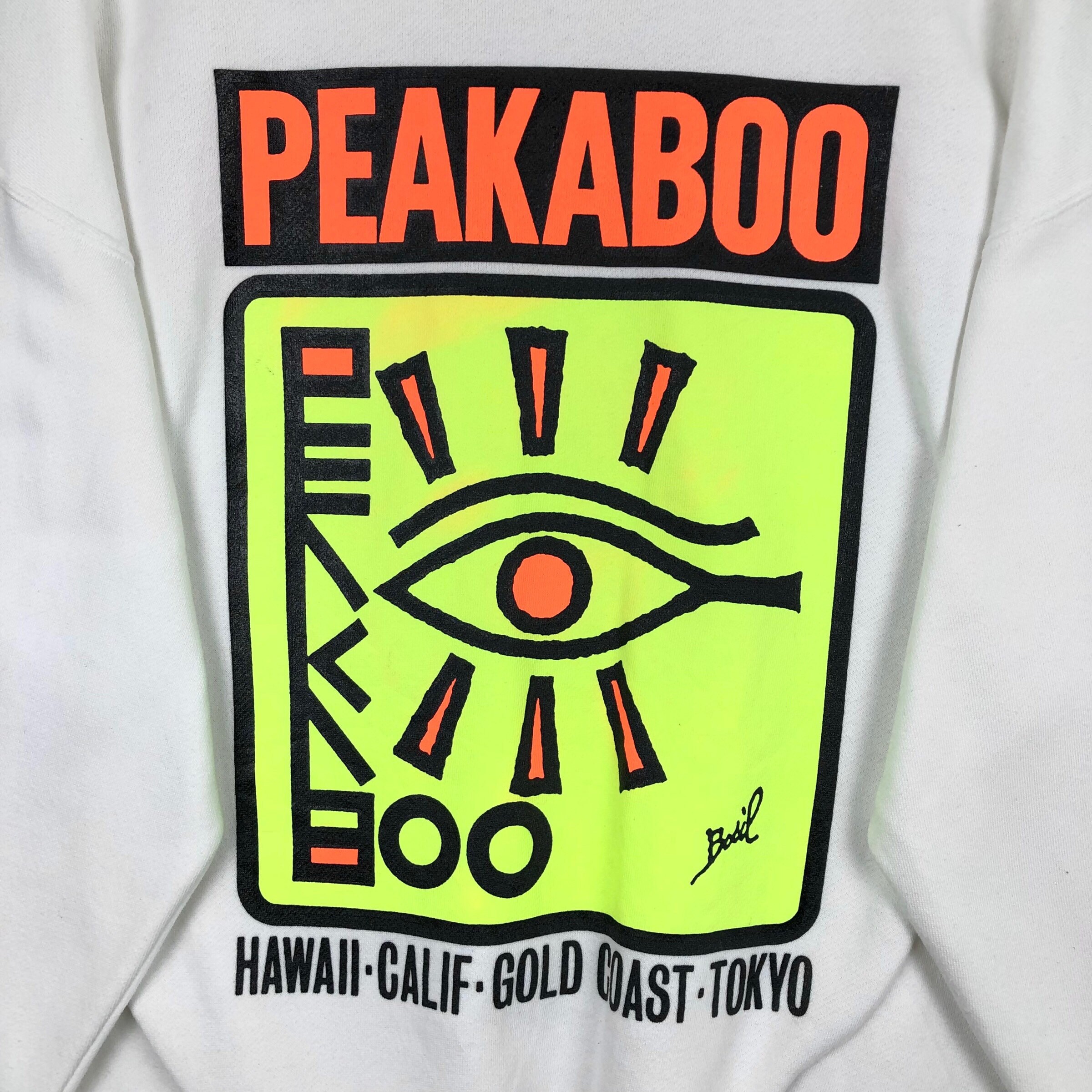 Vintage Peekaboo Surf Basil Hawaii California Gold Coast Vintage Peekaboo Surf Basil Hawaii California Gold Coast