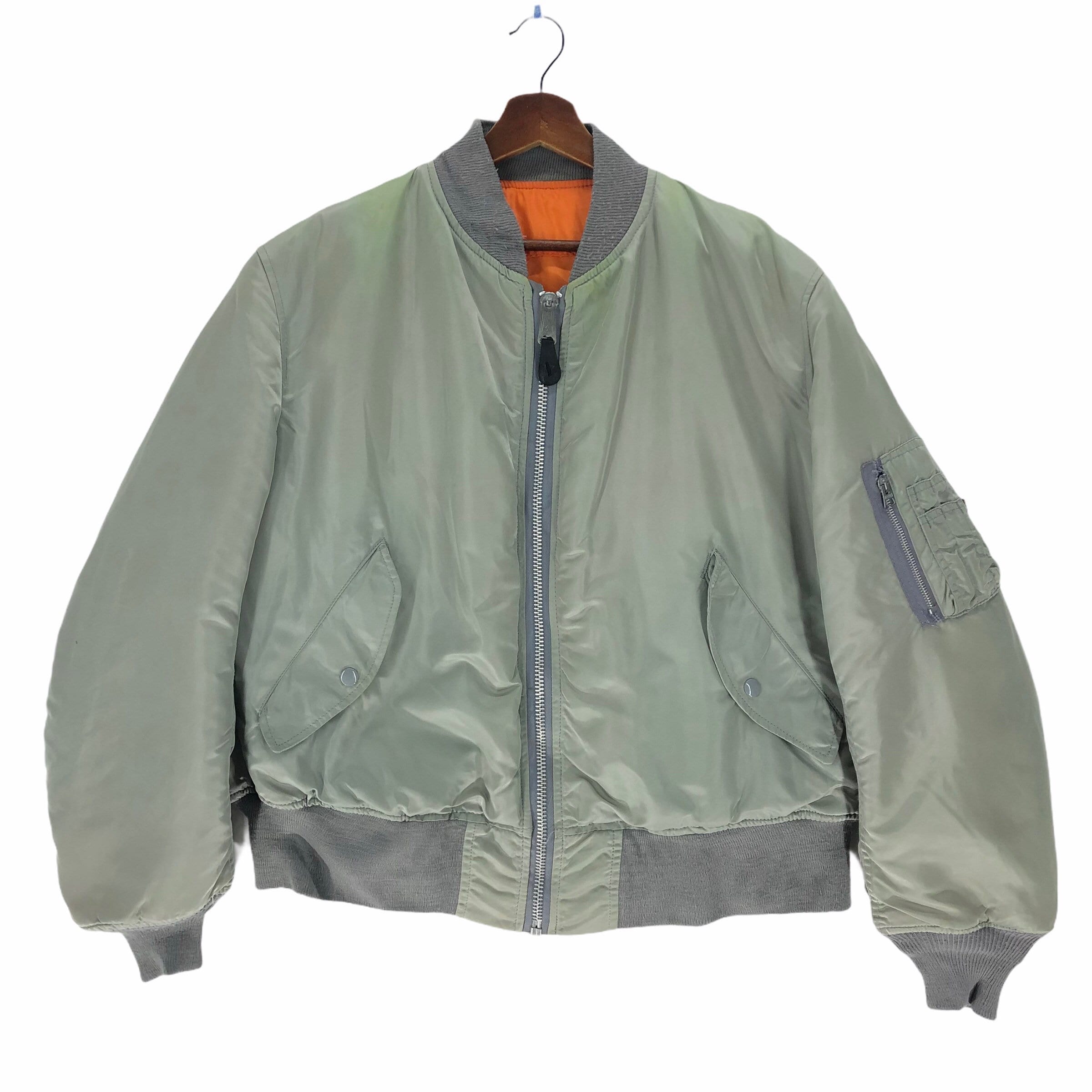 Vintage Alpha Industries Inc Flight Jacket Light Jacket Vintage Alpha Industries Inc Flight Jacket Light Jacket